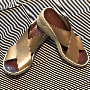 Bzees Comfort Slip-on Wedge Sandal